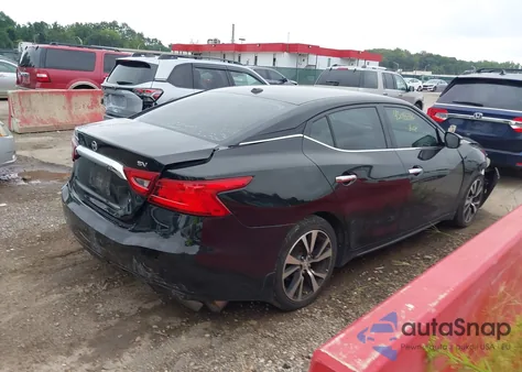 2017 Nissan Maxima 3.5 Sv z USA, uszkodzony, nr VIN 1N4AA6APXHC455826